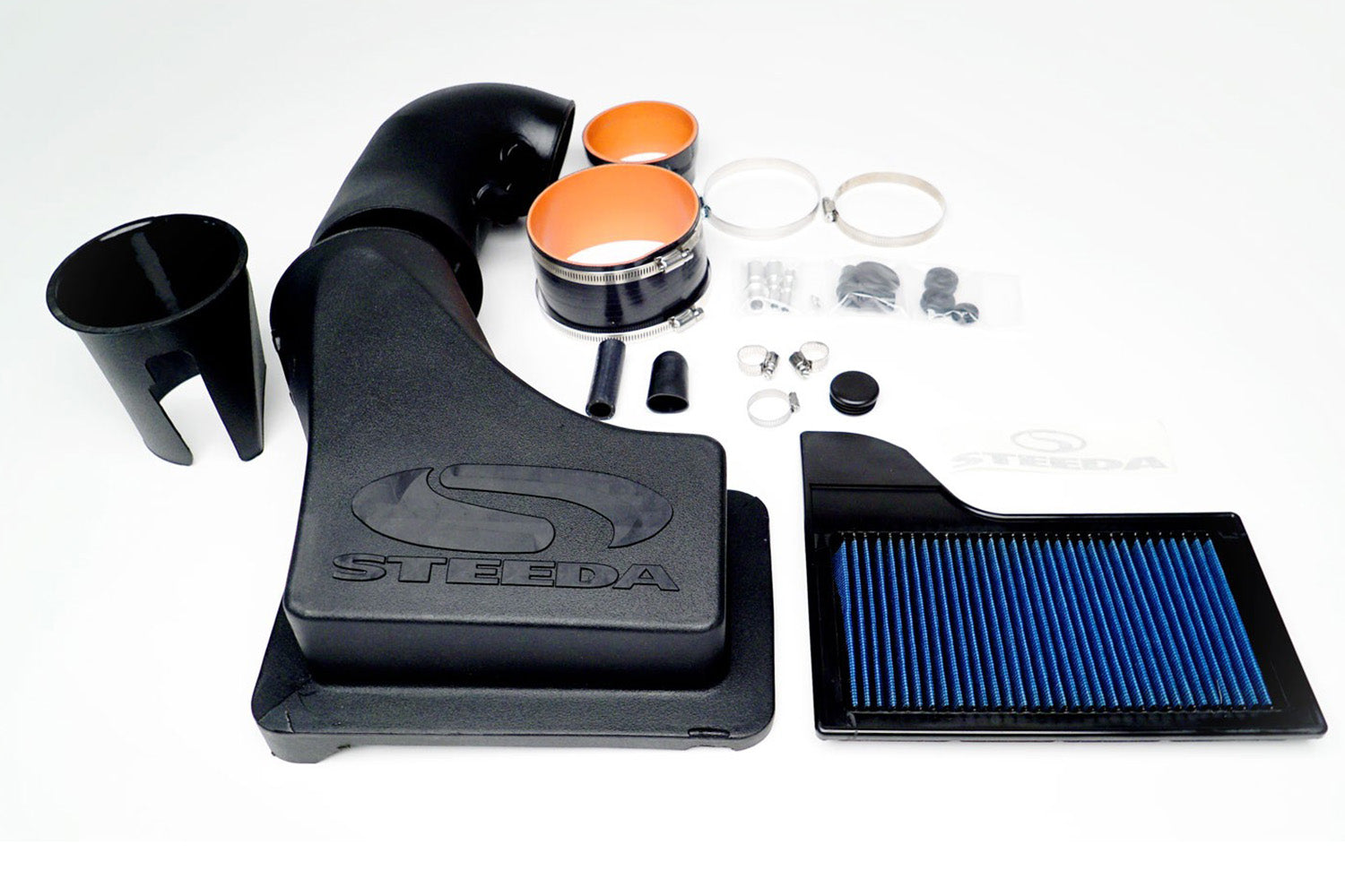 Steeda HARDCORE Mustang GT ProFlow Closed Cold Air Intake 2015 2021