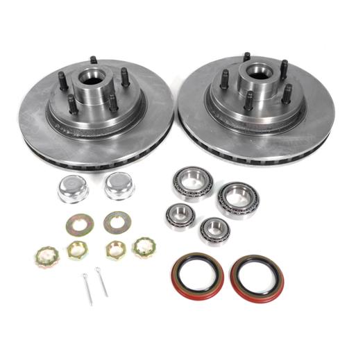 5 lug Front Disc Brake Rotor Conversion (1987-1993 Mustang)