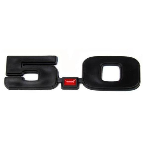 Black 5.0L Emblem set (Ford Licensed)