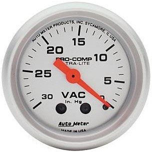 Ultra Lite Vacuum Gauge (30IN HG)
