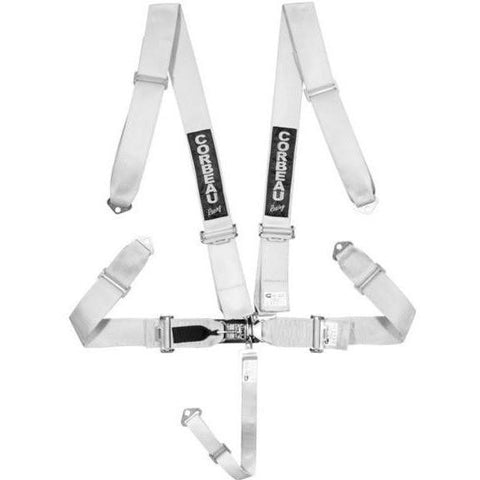Harness Belts (3-Inch 5-Point Silver Latch & Link)