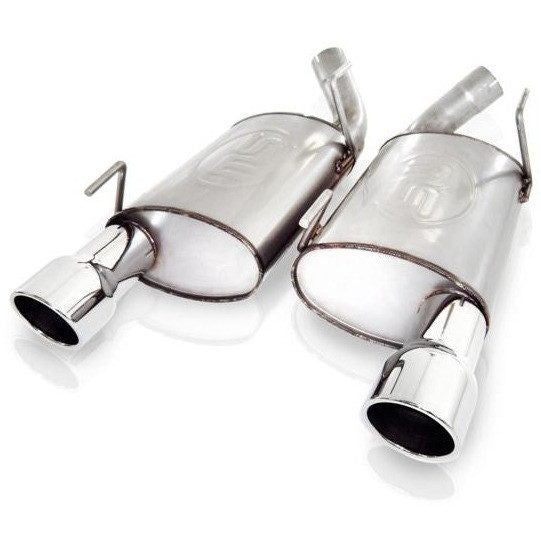 Stainless Steel Axle Back Exhaust System (Aggressive)