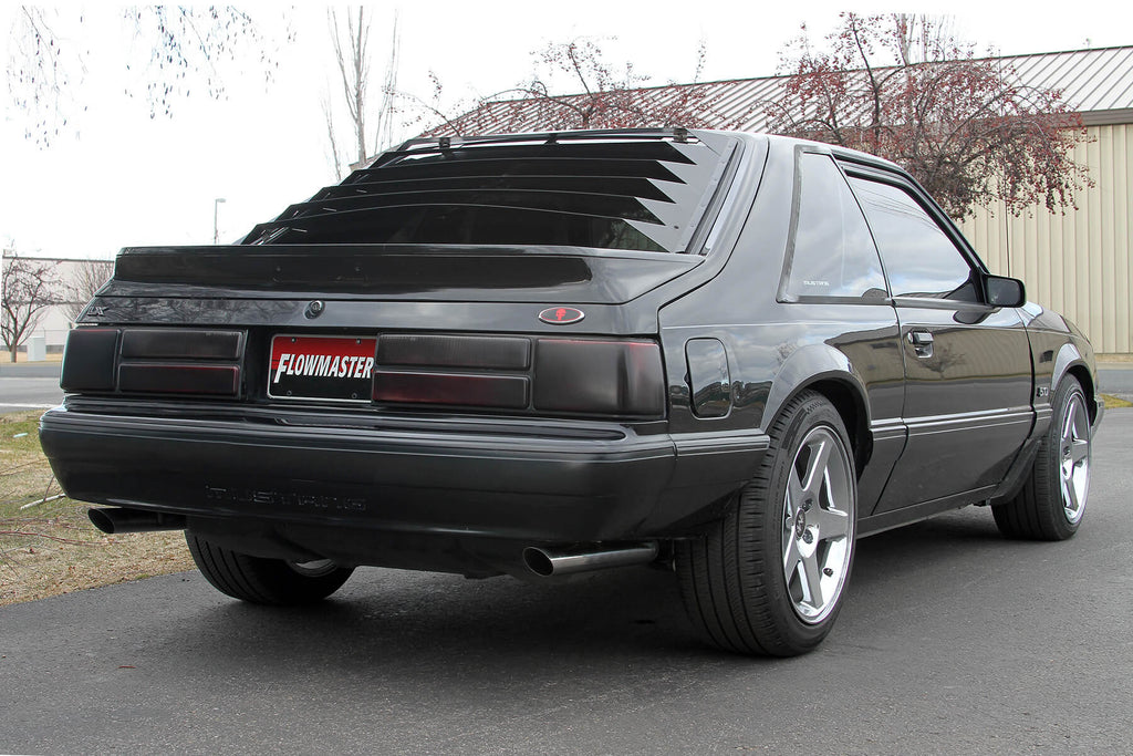 1986-1993 Ford Mustang LX 5.0L (1986 GT) FlowFX Cat-Back, 2.5" 409 Stainless Steel Exhaust System