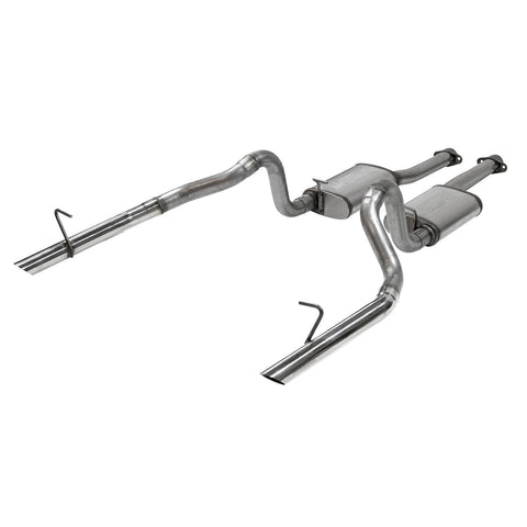 1986-1993 Ford Mustang LX 5.0L (1986 GT) FlowFX Cat-Back, 2.5" 409 Stainless Steel Exhaust System