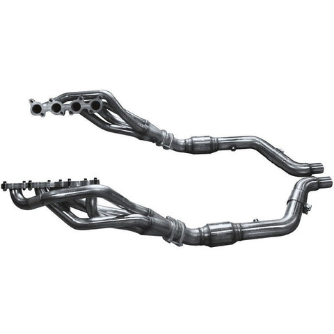 1 7/8 Inch X 3 Inch STAINLESS STEEL LONG TUBE HEADER W/ CATTED CONNECTION PIPE