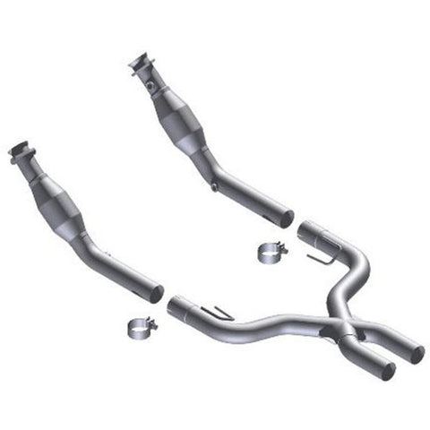 Direct-Fit High-Flow Catted X Pipe