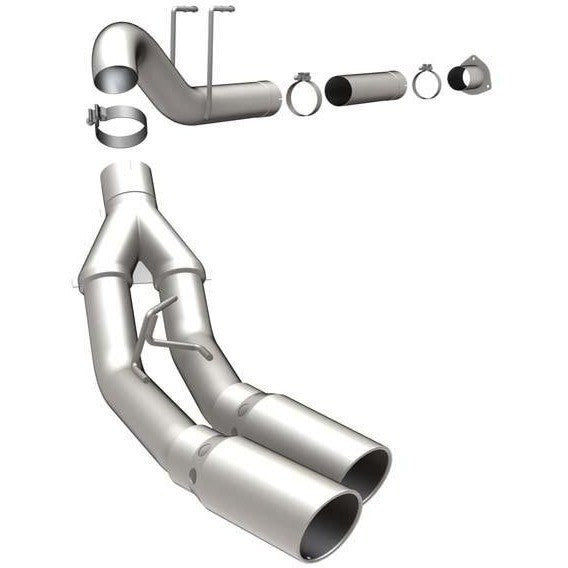 DPF Back Exhaust System (4 Inch Dual)
