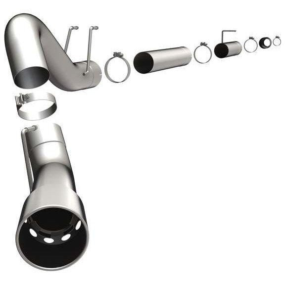 Dpf Back Stainless Steel Exhaust System (Single 5 Inch)