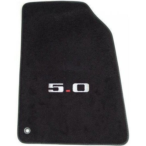 Black Floor Mats (With 5.0L Logo)