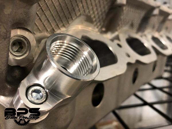 BPS Front Cylinder Head Coolant Adapters (2011-2020 Mustang)