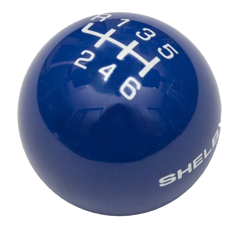 GT350 Shift Knob - Blue w/ White Lettering