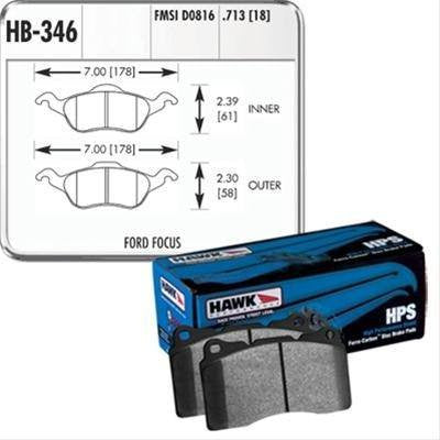 HPS Brake Pads (Front)