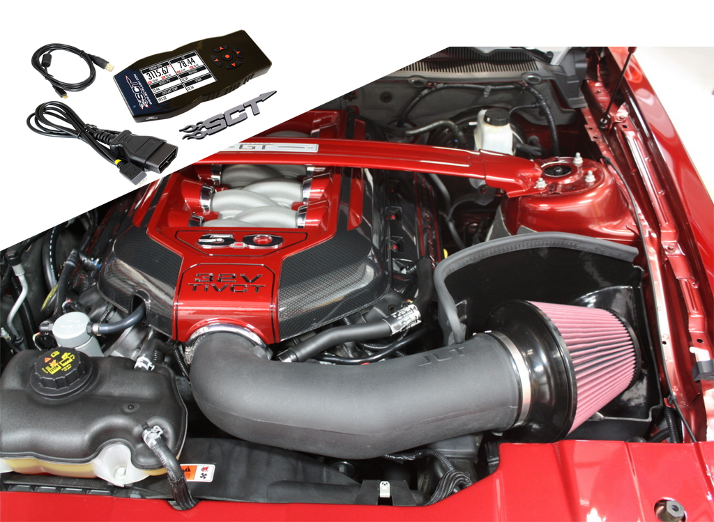 2010-2014 Mustang Cold Air Intake Package with Tuner
