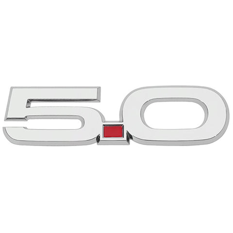 Ford Performance 5.0 Emblem Pair Chrome