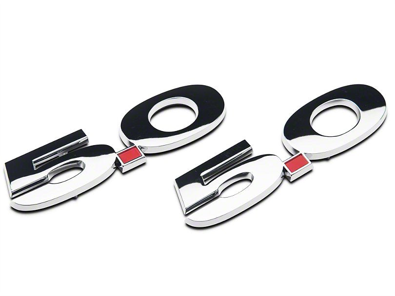 Ford Performance Coyote 5.0 Fender Emblems - Pair