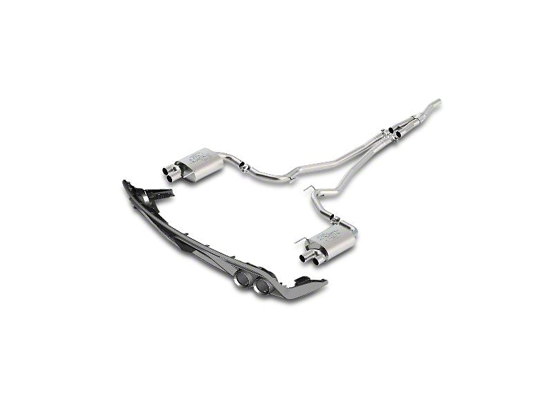 Ford Performance by Borla Sport Cat-Back Exhaust w/ GT350 Lower Valance