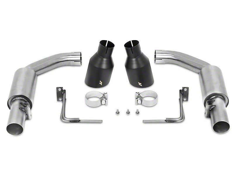 Mishimoto Pro Axle-Back Exhaust - Black Tips