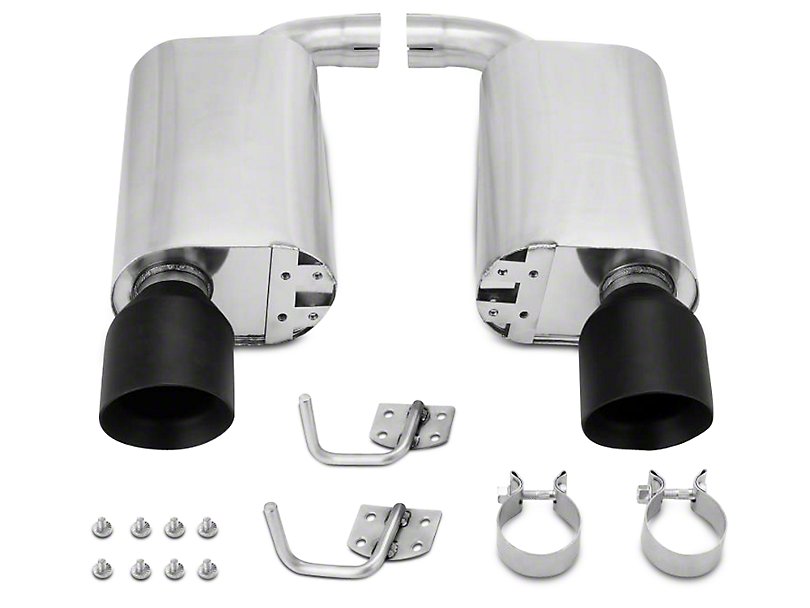 Mishimoto Street Axle-Back Exhaust - Black Tips