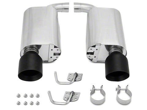 Mishimoto Street Axle-Back Exhaust - Black Tips