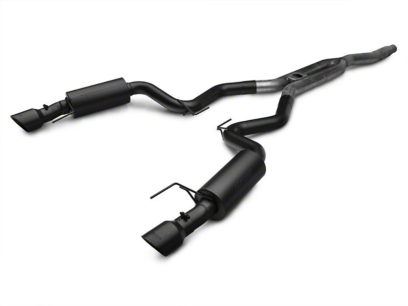 MBRP Black Series Cat-Back Exhaust w/ Y-Pipe - Street Version