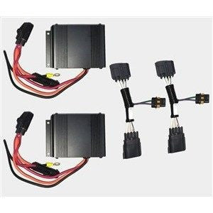 VMP DUAL PLUG N PLAY FUEL PUMP VOLTAGE BOOSTER 40AMP 13-14 GT500