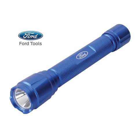 Aluminum LED Flashlight, 160 Lumens, AA Battery Operated