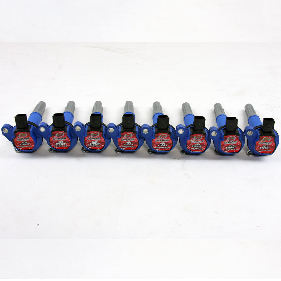 2011 - 2016.5 FORD 5.0L COYOTE HOT STREET COIL PACKS