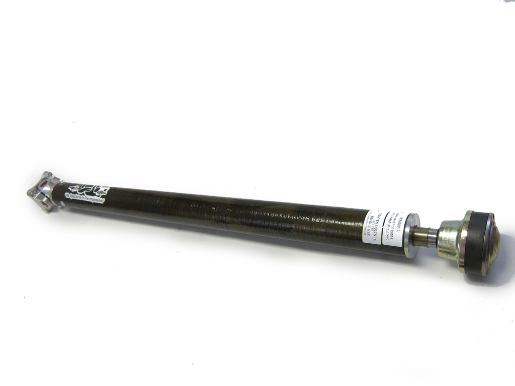2007-2012 Mustang Shelby GT500 6-Speed 1-Piece 3.25" Carbon Fiber Driveshaft with Direct Fit CV