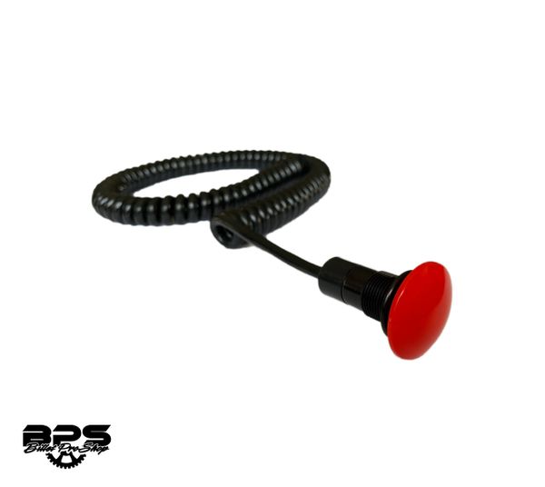 BPS Momentary Push Button W/ Spiral Cord