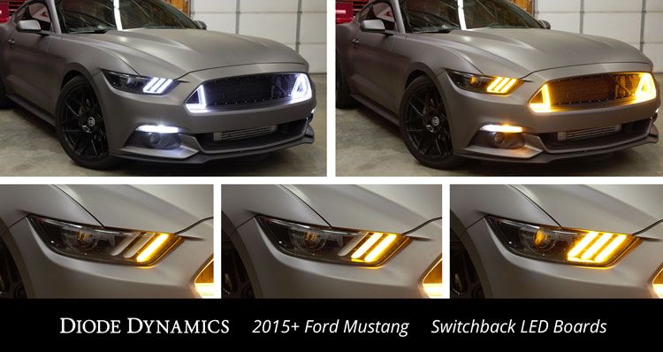 2015-2017 Ford Mustang Switchback DRL LED Boards