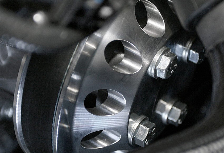 Steeda Mustang GT/BOSS 302 Billet 4 Bolt Water Pump Pulley 5.0L/5.2L GT350 (2011-2022)