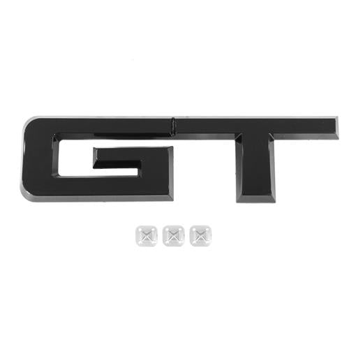 2015-23 MUSTANG UPR MUSTANG GT TRUNK EMBLEM - GLOSS BLACK